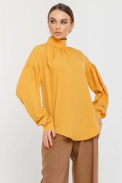 Блуза "Эмира" горчица